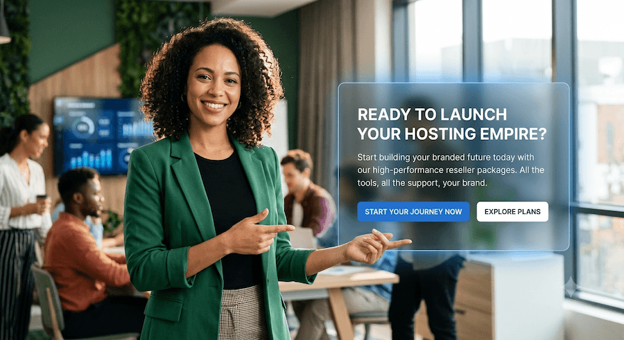 Independent SaaS Entrepreneur building a White-labeled Web Hosting Business Brand